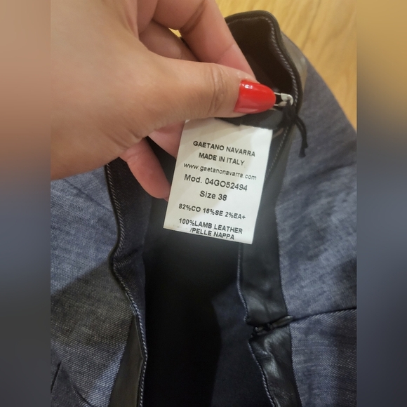 3. NWT GAETANO NAVARRA FIT & FLARE PLEATED SKIRT SIZE IT 38 (XS) - Picture 3 of 5